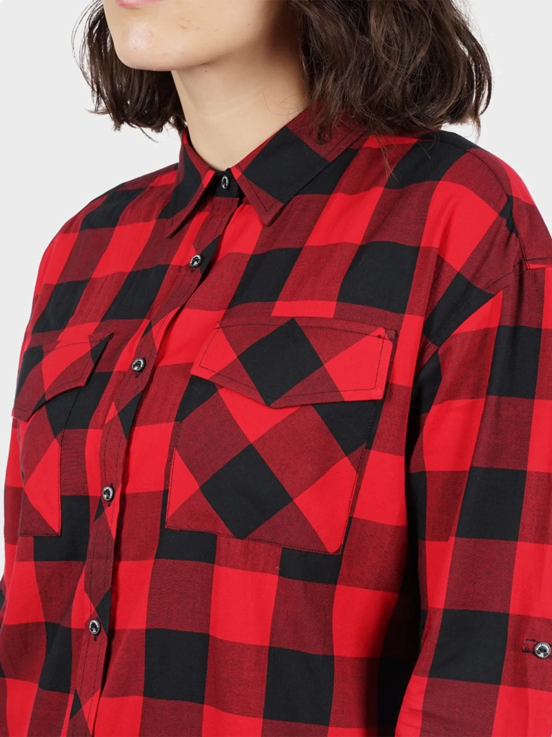 BLUSA MUJER ELLUS MANGA LARGA ALGODÓN - 3