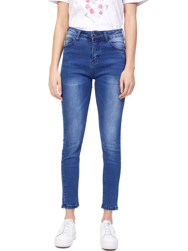 JEANS MUJER ELLUS ALGODÓN SKINNY - 2