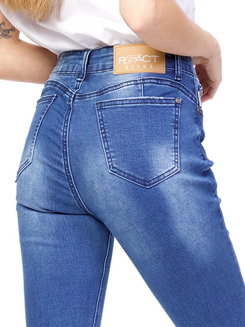 JEANS MUJER ELLUS ALGODÓN SKINNY - 5
