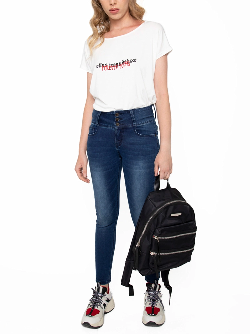 JEANS MUJER ELLUS ALGODÓN