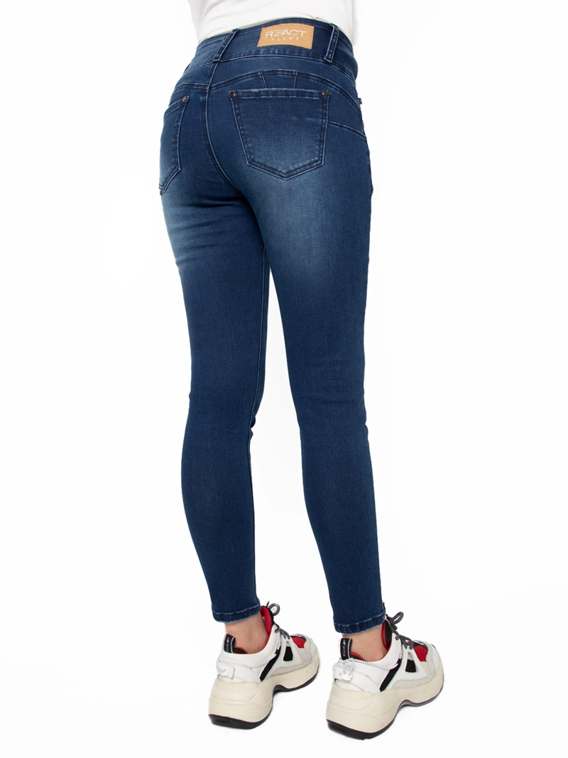 JEANS MUJER ELLUS ALGODÓN SKINNY - 3