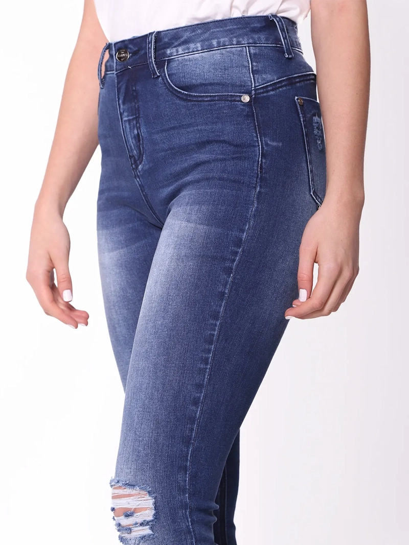 JEANS MUJER ELLUS ALGODÓN  - 4