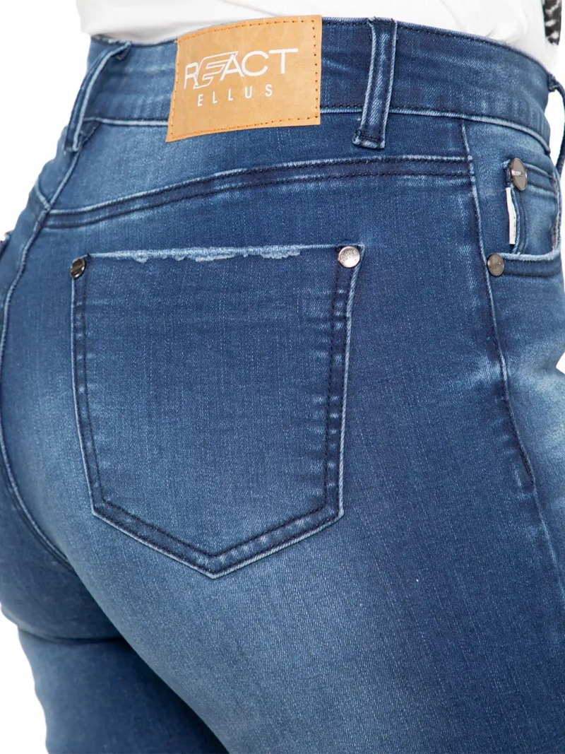 JEANS MUJER ELLUS ALGODÓN  - 5