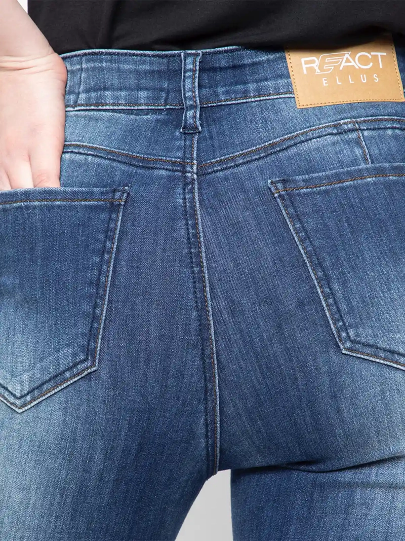 JEANS MUJER ELLUS ALGODÓN  - 5