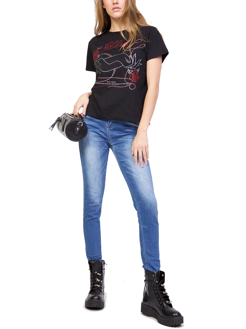 JEANS MUJER ELLUS ALGODÓN