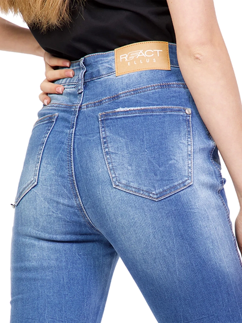 JEANS MUJER ELLUS ALGODÓN  - 5
