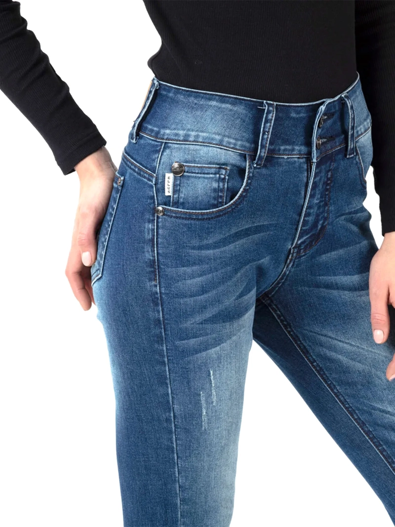 JEANS MUJER ELLUS ALGODÓN  - 4