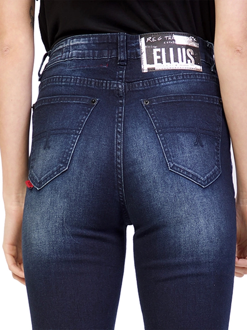 JEANS MUJER ELLUS ALGODÓN  - 5