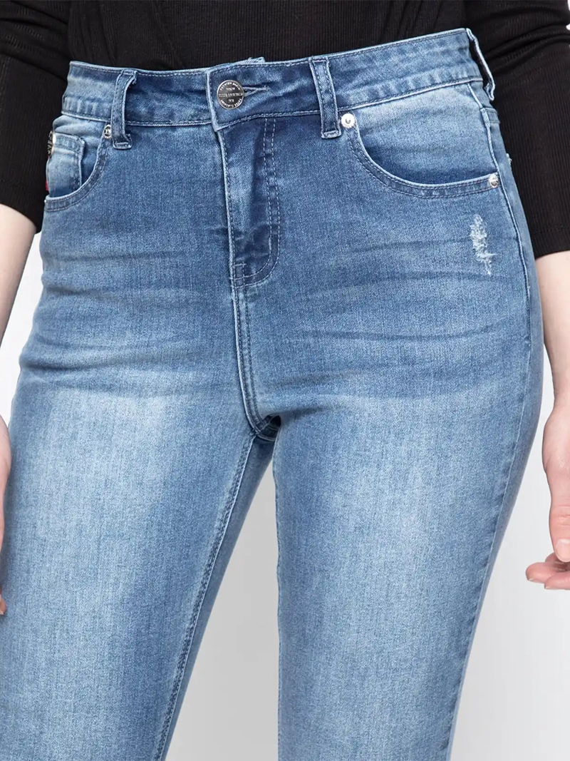 JEANS MUJER ELLUS ALGODÓN  - 4