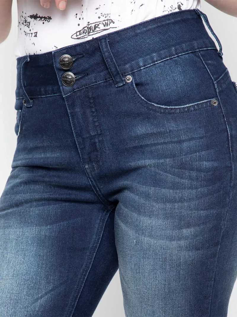 JEANS MUJER ELLUS ALGODÓN  - 4