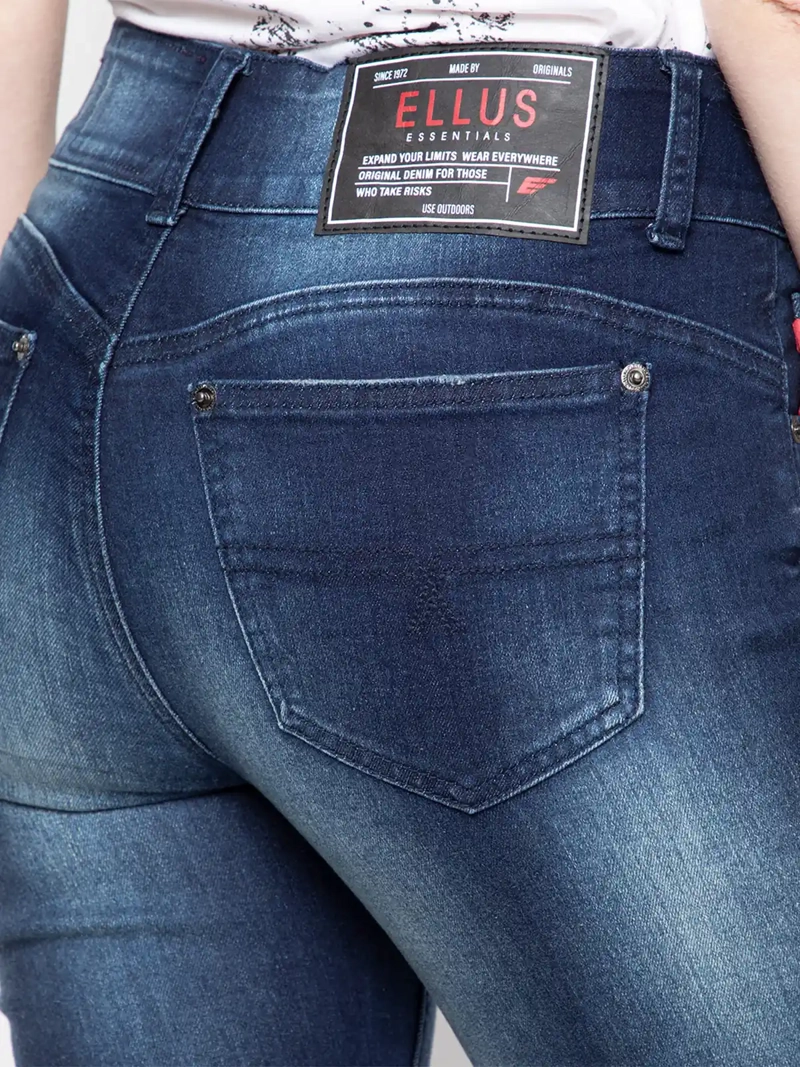 JEANS MUJER ELLUS ALGODÓN  - 5