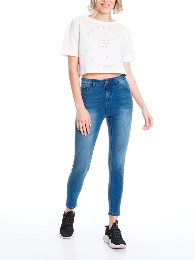 JEANS MUJER ELLUS ALGODÓN