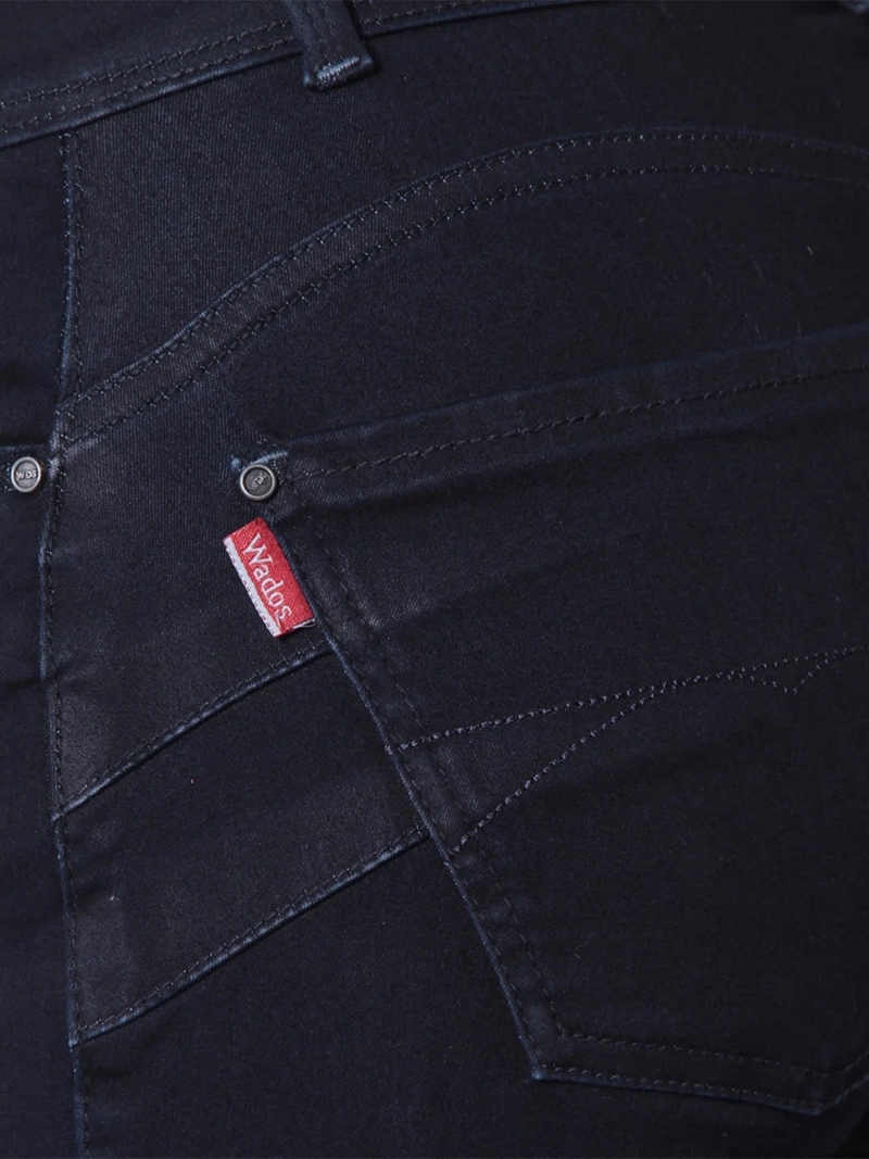 JEANS MUJER WADO'S SLIM FIT PRETINA MEDIA 1 BOTONES - 8