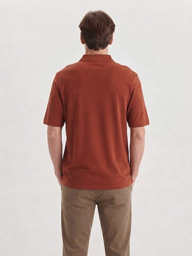 POLERA HOMBRE DOCKERS MANGA CORTA REGULAR FIT PIQUE - 2