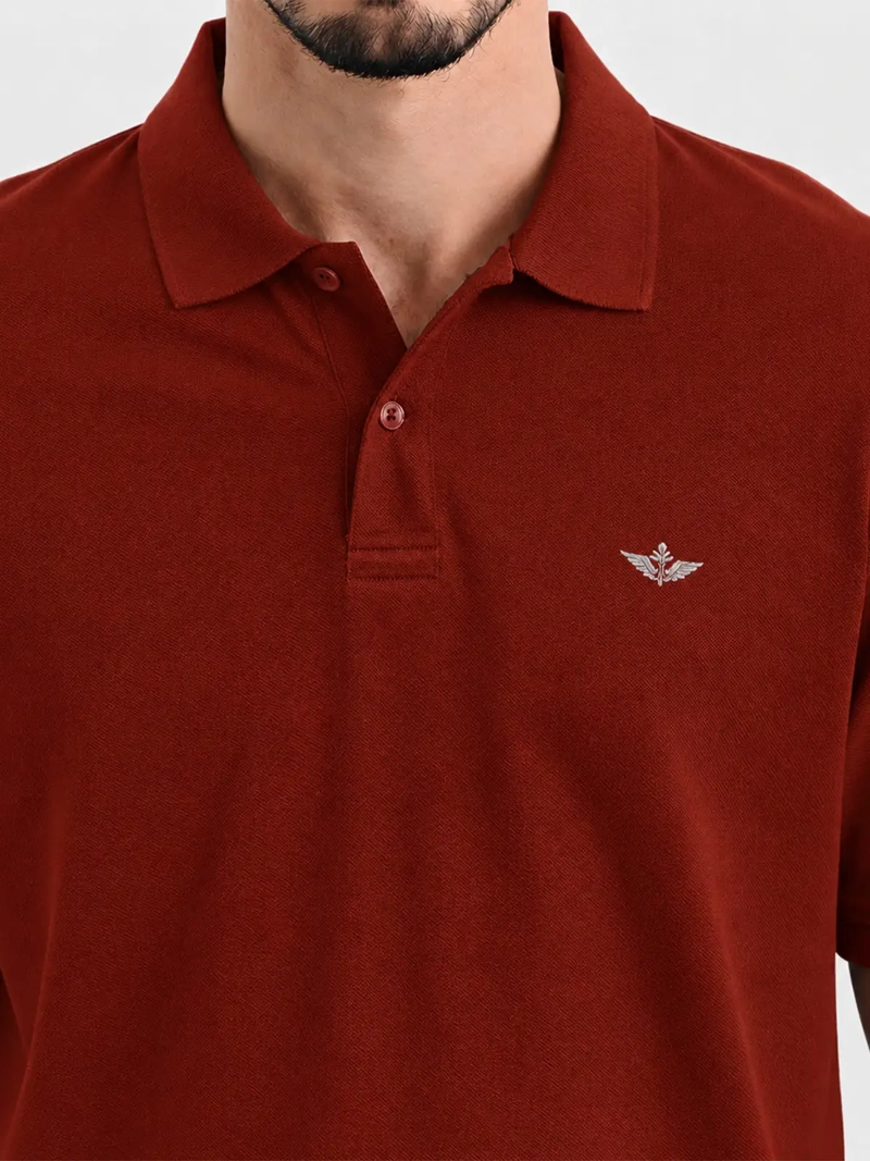 POLERA HOMBRE DOCKERS MANGA CORTA REGULAR FIT PIQUE - 4