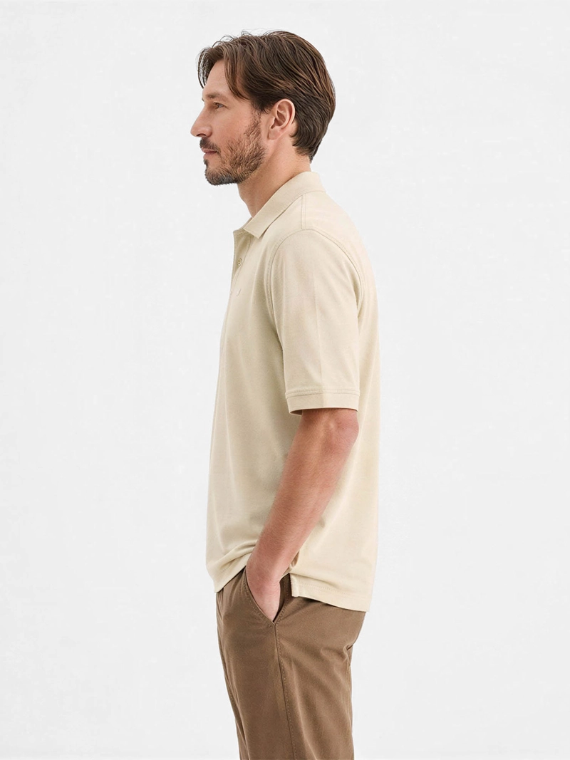POLERA HOMBRE DOCKERS MANGA CORTA REGULAR FIT PIQUE - 3