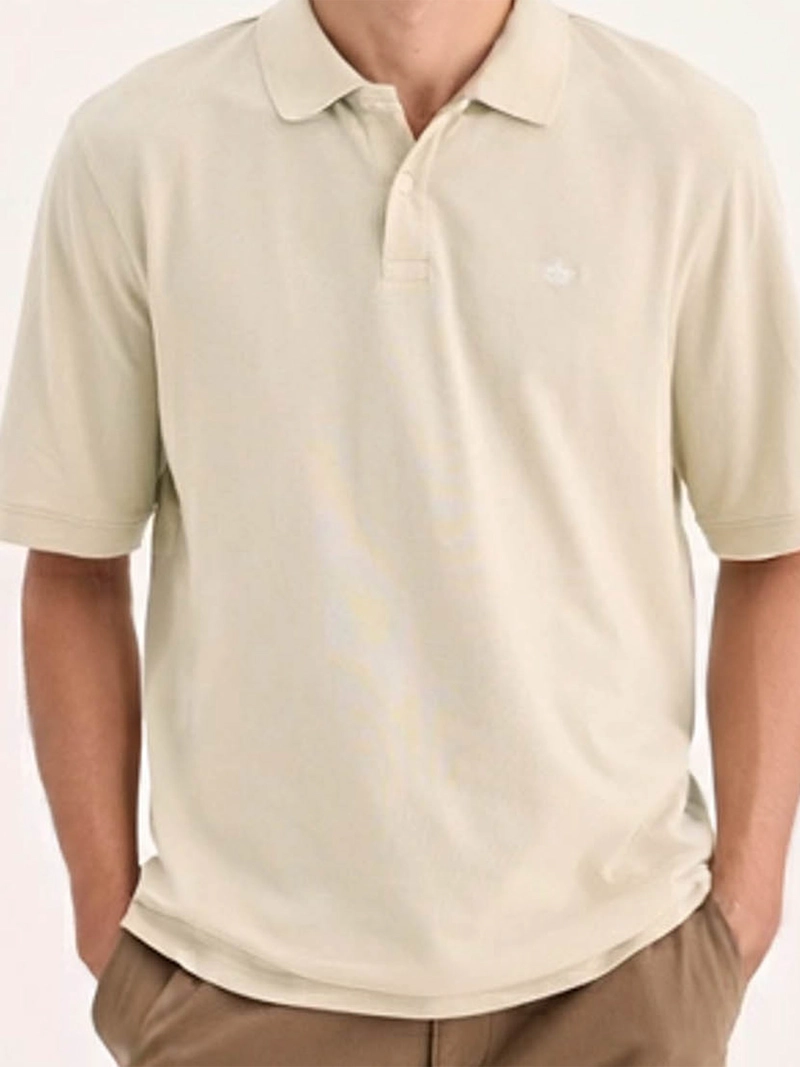 POLERA HOMBRE DOCKERS MANGA CORTA REGULAR FIT PIQUE - 4