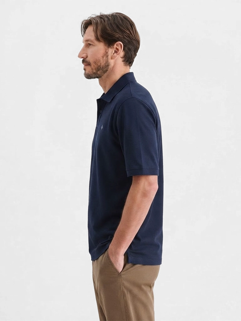 POLERA HOMBRE DOCKERS ALGODÓN CUELLO REDONDO - 3