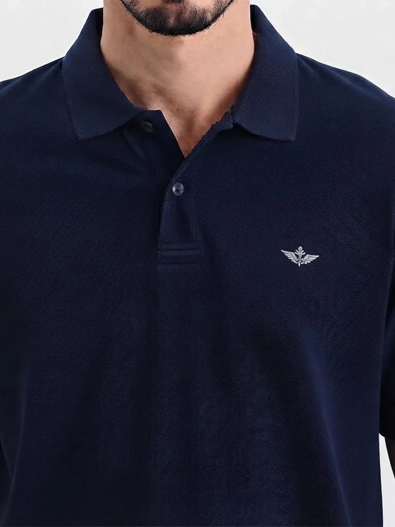 POLERA HOMBRE DOCKERS ALGODÓN CUELLO REDONDO - 4