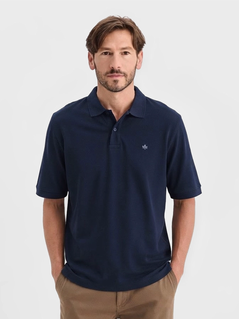 POLERA HOMBRE DOCKERS ALGODÓN CUELLO REDONDO - 1