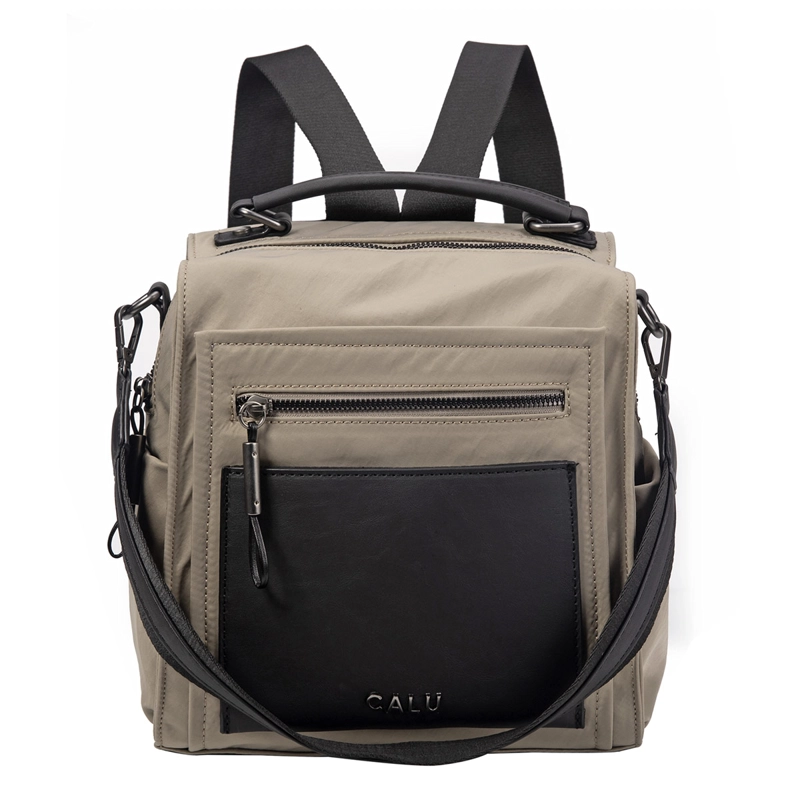 MOCHILA CALU ELEONOR BEIGE - 1