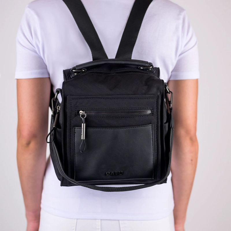 MOCHILA CALU ELEONOR NEGRO - 7