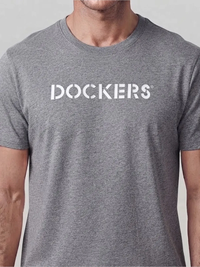 POLERA HOMBRE DOCKERS ALGODÓN MANGA CORTA - 4