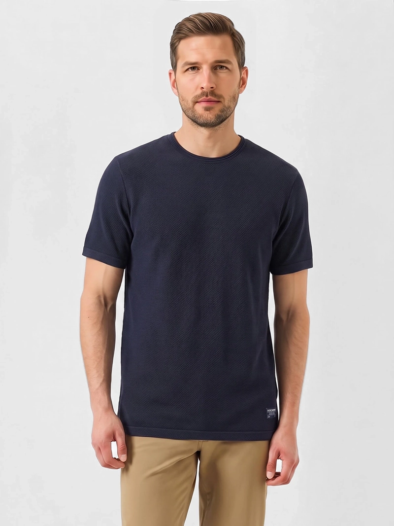 POLERA HOMBRE DOCKERS MANGA CORTA PIQUE