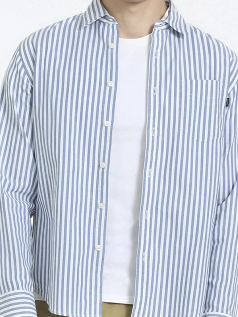 CAMISA HOMBRE DOCKERS REGULAR FIT MANGA LARGA OXFORD - 4