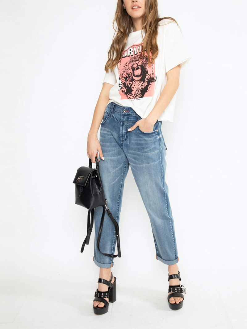 JEANS MUJER ELLUS ALGODÓN