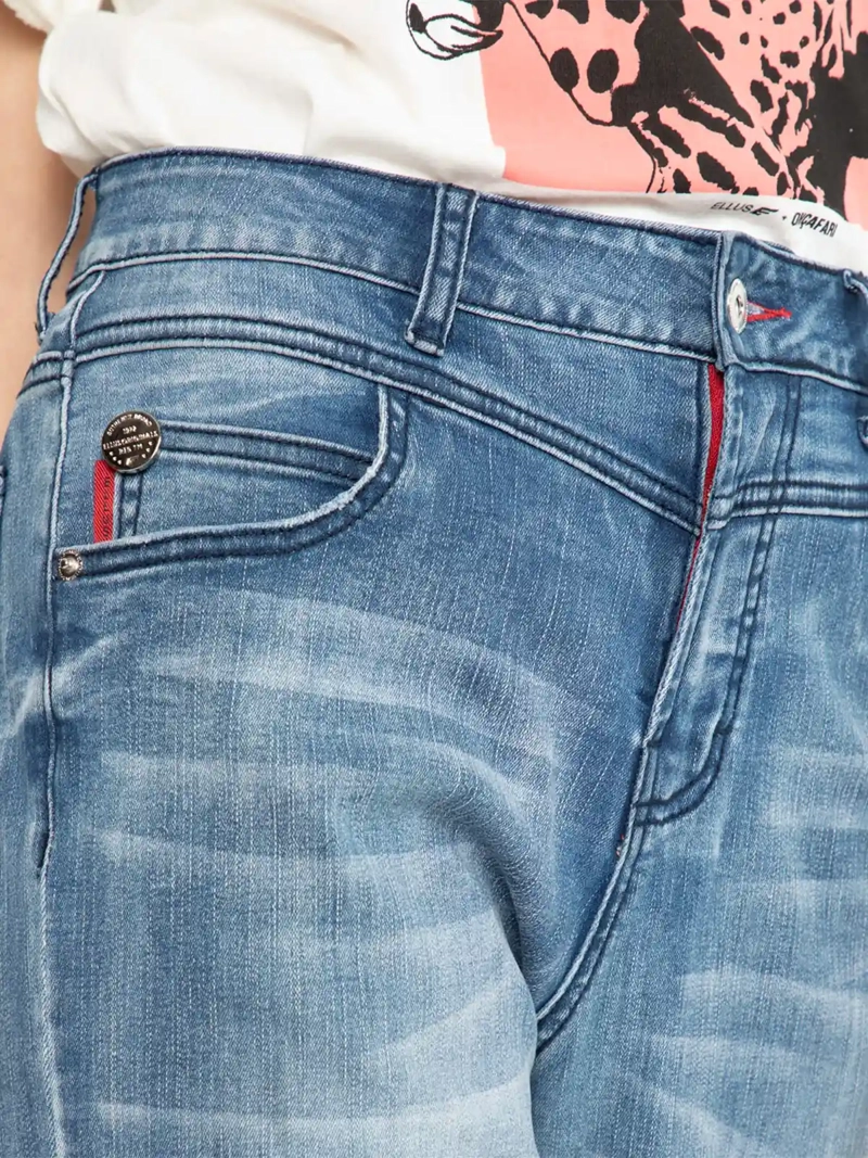 JEANS MUJER ELLUS ALGODÓN  - 4