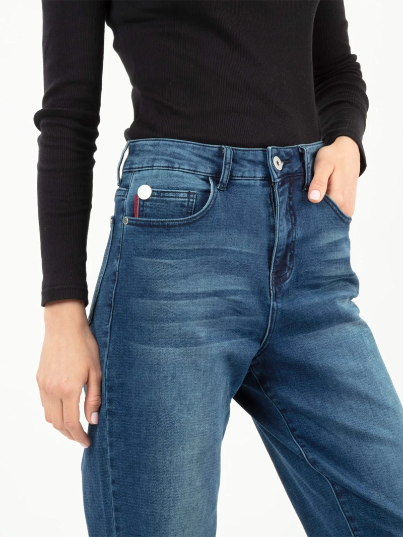 JEANS MUJER ELLUS ALGODÓN  - 4
