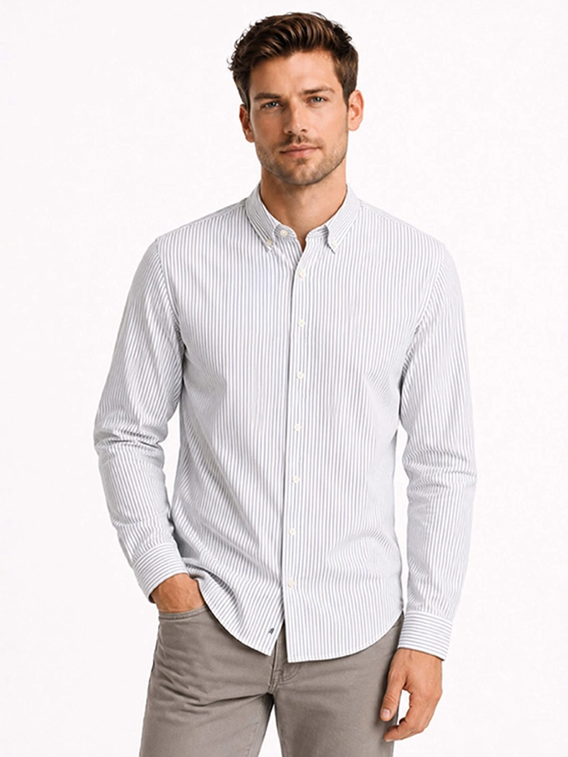 CAMISA HOMBRE ARROW ALGODÓN MANGA LARGA RAYAS - 1