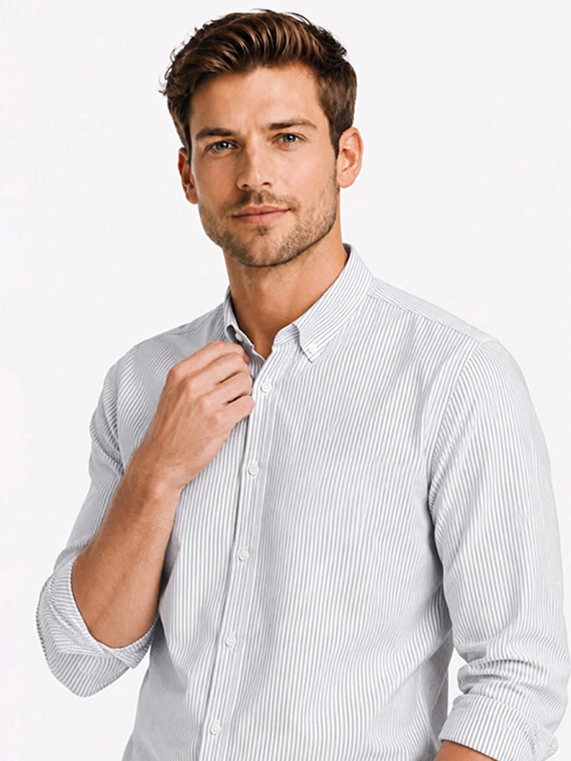 CAMISA HOMBRE ARROW ALGODÓN MANGA LARGA RAYAS - 3