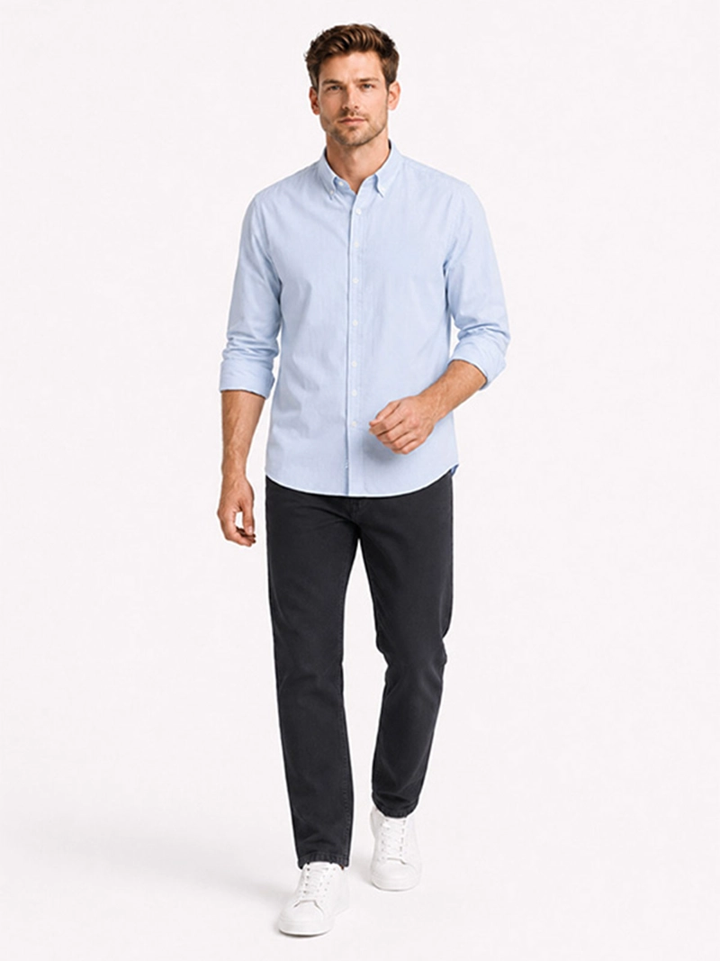 CAMISA HOMBRE ARROW ALGODÓN MANGA LARGA FANTASÍA - 6
