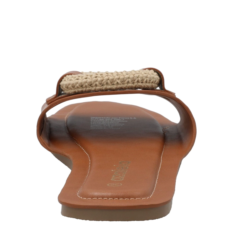 SANDALIAS MUJER AZALEIA COGNAC MARILYN  - 5