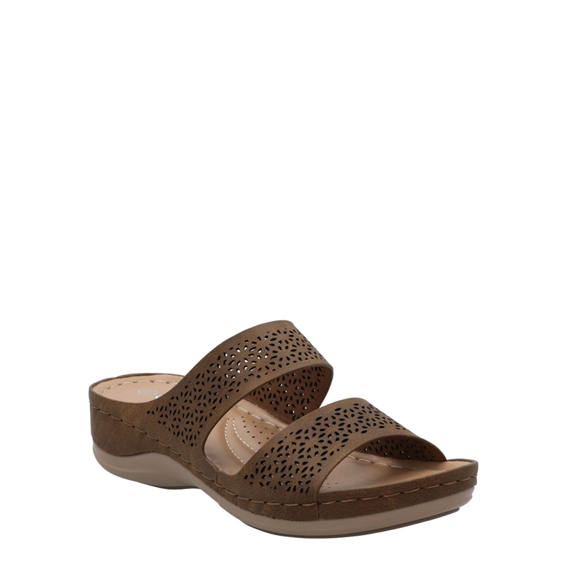 SANDALIAS MUJER AZALEIA CAFÉ ANYA - 2