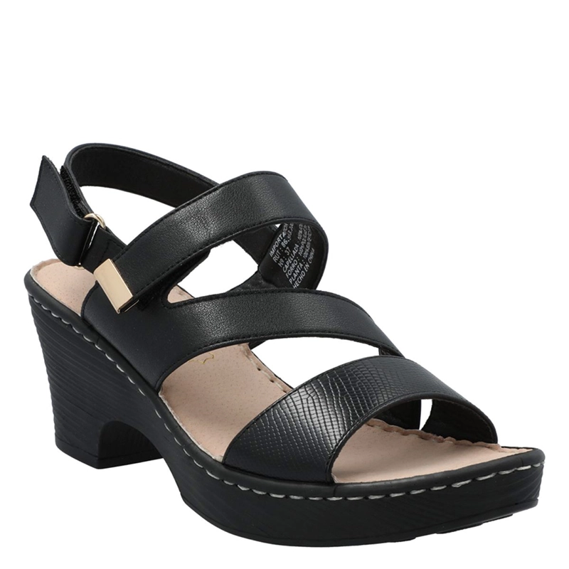 SANDALIAS MUJER AZALEIA NEGRO HAILEY - 3