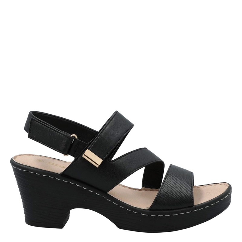 SANDALIAS MUJER AZALEIA NEGRO HAILEY