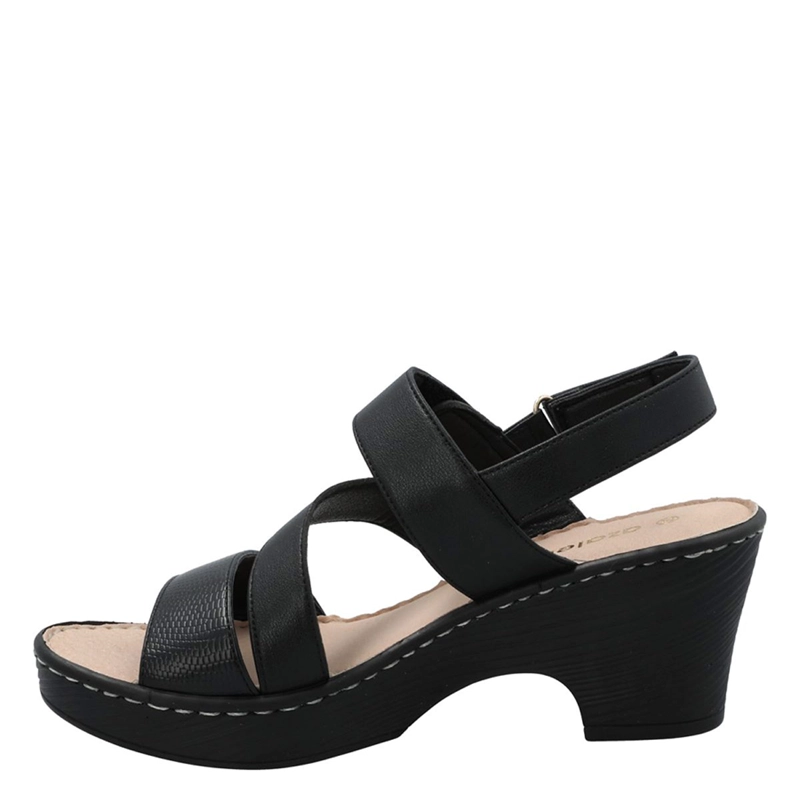 SANDALIAS MUJER AZALEIA NEGRO HAILEY - 2
