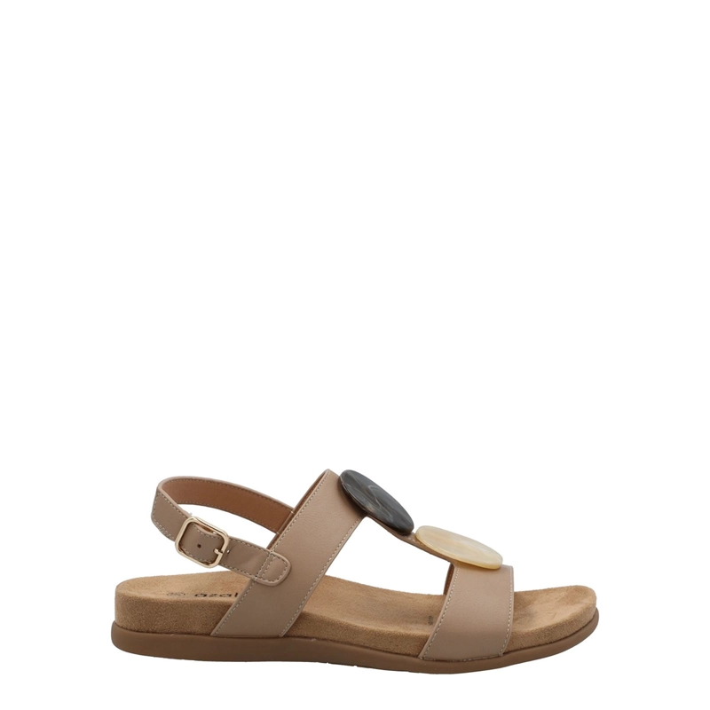 SANDALIAS MUJER AZALEIA BEIGE MARGOT - 1