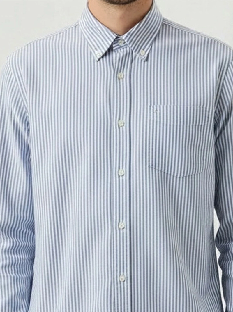 CAMISA HOMBRE DOCKERS MANGA LARGA REGULAR FIT OXFORD - 4