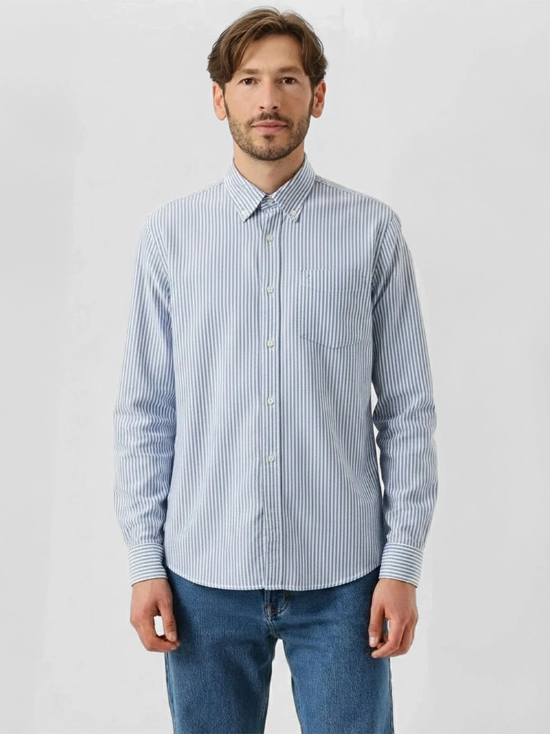 CAMISA HOMBRE DOCKERS MANGA LARGA REGULAR FIT OXFORD