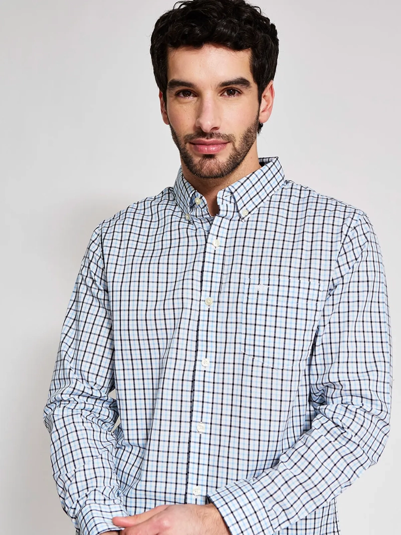 CAMISA HOMBRE DOCKERS REGULAR FIT MANGA LARGA SIGNATURE STAIN - 3