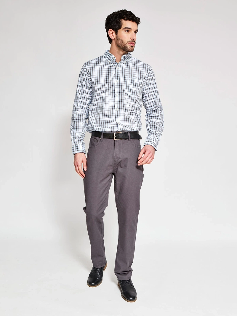 CAMISA HOMBRE DOCKERS REGULAR FIT MANGA LARGA SIGNATURE STAIN - 4