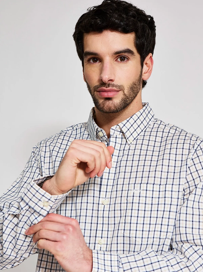 CAMISA HOMBRE DOCKERS REGULAR FIT MANGA LARGA SIGNATURE STAIN - 3