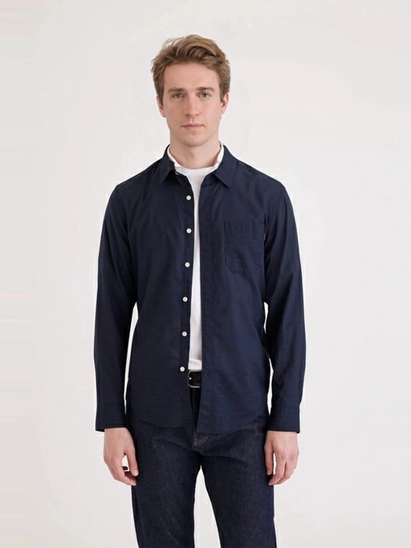 CAMISA HOMBRE DOCKERS REGULAR FIT MANGA LARGA ULTIMATE - 1