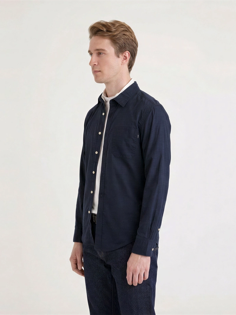 CAMISA HOMBRE DOCKERS REGULAR FIT MANGA LARGA ULTIMATE - 3