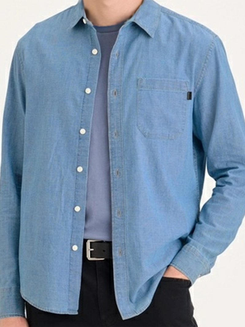 CAMISA HOMBRE DOCKERS REGULAR FIT MANGA LARGA ULTIMATE - 4