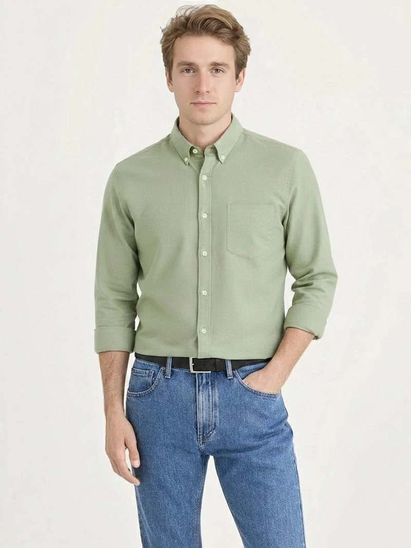 CAMISA HOMBRE DOCKERS MANGA LARGA REGULAR FIT ULTIMATE - 1